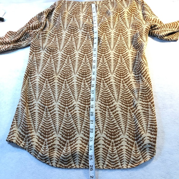 Cremieux Sz XS Fern Print Blouse - Picture 8 of 8